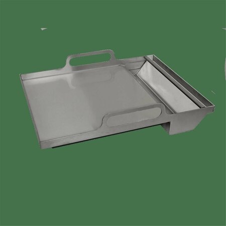 CARNE Dual Plate Stainless Steel Griddle-by Le Griddle for Premier Series RJC Gas Grills CA2206905